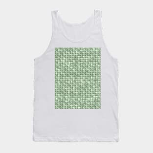 Classic pattern of gray fabric of subtle design Tank Top